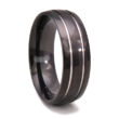 Fekete Titánium Karikagyűrű
