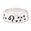 Horoszkóp Ezüst Karikagyűrű – OROSZLÁN
