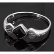 Kép 2/2 - Ezüst Gyűrű Fekete Ónixszal