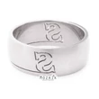 Kép 1/2 - UNISEX Nemesacél Gyűrű