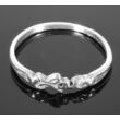 Ezüst Gyűrű Love Felirattal