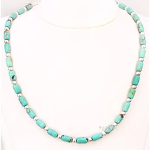 Ezüst Nyaklánc Türkizzel