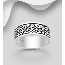 Sterling Ezüst Kelta Gyűrű Sterling Ezüst Kelta Gyűrű
