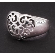 Ezüst Szív Alakú Gyűrű