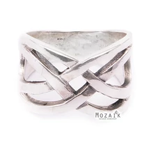 Ezüst Fonott Gyűrű