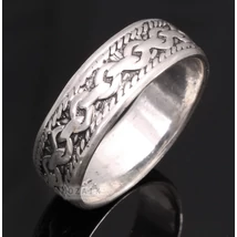 Sterling Ezüst Karikagyűrű