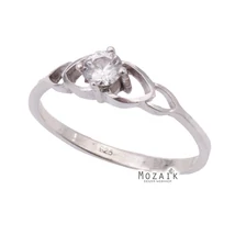 Ezüst Gyűrű Fehér Cirkóniával