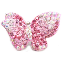 Pillangó Gyűrű Kristállyal