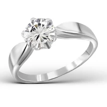 Elegáns Sterling Ezüst Gyűrű Cirkóniával Elegáns Sterling Ezüst Gyűrű Cirkóniával