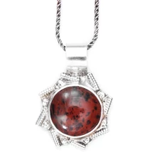 Mexikói Ezüst Medál Ékkővel