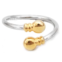 Mágneses Gyűrű Arany és Ezüst Bevonattal