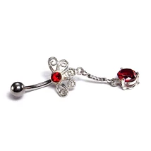 Nemesacél és Ezüst Piercing Cirkóniával Nemesacél és Ezüst Piercing Cirkóniával