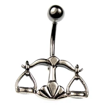 Nemesacél és Ezüst Piercing - Mérleg