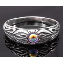 Ezüst Gyűrű Kristállyal