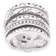 Sterling Ezüst Gyűrű