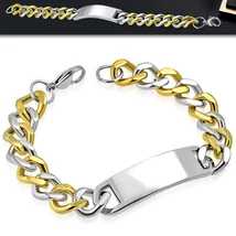 Nemesacél Gravírozható Férfi Karkötő Nemesacél Gravírozható Férfi Karkötő