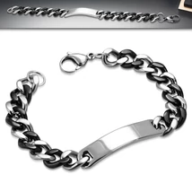 Nemesacél Gravírozható Férfi Karkötő Nemesacél Gravírozható Férfi Karkötő