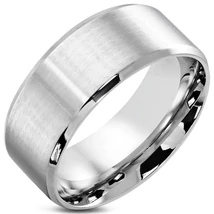 Nemesacél Matt Gravírozható Karikagyűrű Nemesacél Matt Gravírozható Karikagyűrű