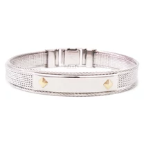 Nemesacél Karperec 18K Arannyal