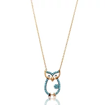 Különleges Kézzel Készített Sterling Ezüst Ottomán Bagoly Medál