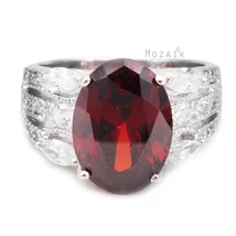 Ezüst Gyűrű Cirkónia Kővel