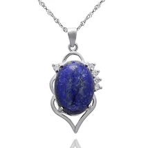 Sterlig Ezüst Medál Lápisszal és Cirkóniával