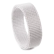 Fonott Nemesacél Gyűrű