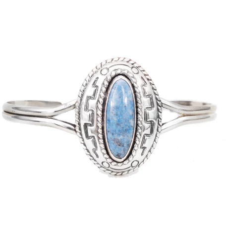 Navajo Ezüst Karperec Lapis Lazulival