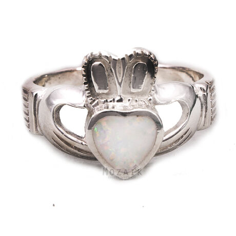 Sterling Ezüst Gyűrű Opál Kővel