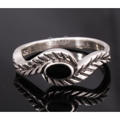 Ezüst Gyűrű Ónixal