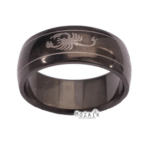 UNISEX Színezett Nemesacél Gyűrű