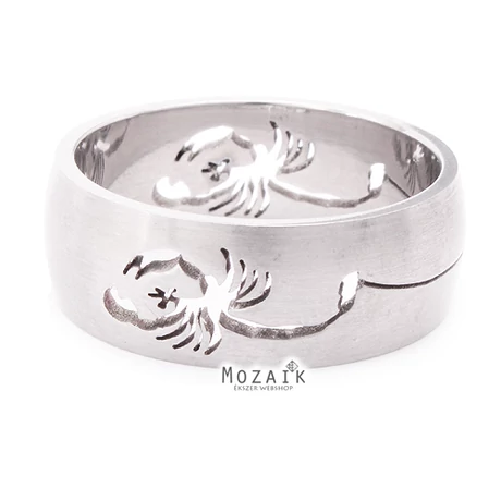 UNISEX Nemesacél Gyűrű