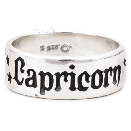 Horoszkóp Ezüst Karika Gyűrű – BAK