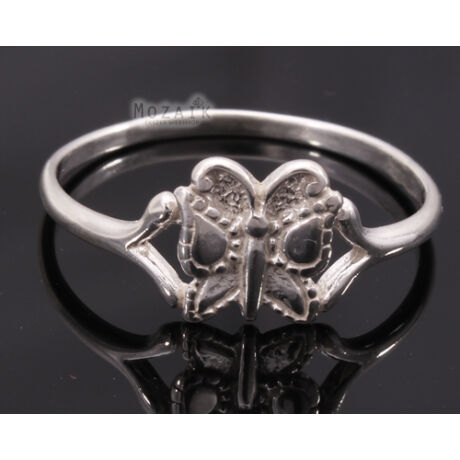 Ezüst Pillangós Gyűrű