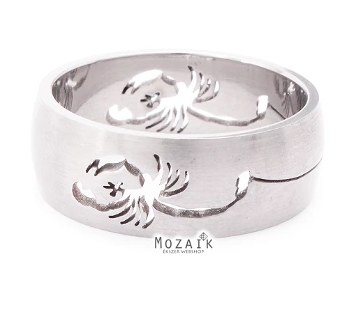 UNISEX Nemesacél Gyűrű